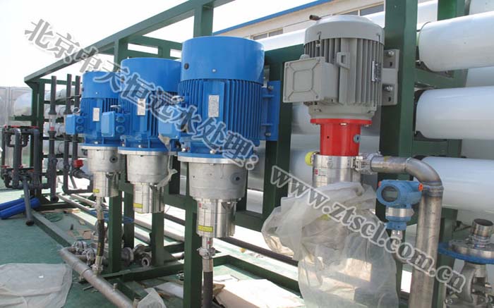 北京密云污水處理廠運(yùn)行日處理污水4萬噸